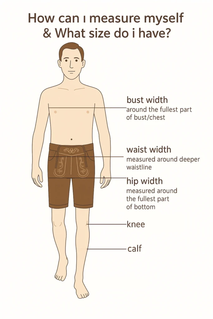 Lederhosen-Measurement-chart